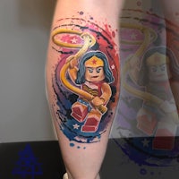 Lego tattoo Alex konti